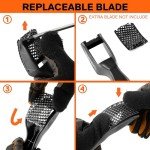 JORGENSEN Mini Wood Plane with Sharp 65MN Blade