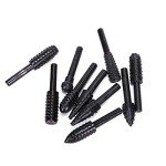 10PCS Woodworking Twist Drill Bits Set, 6.3mm