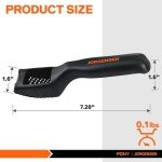 JORGENSEN Mini Wood Plane with Sharp 65MN Blade