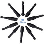 Mesee 10-Piece Rotary Burr Rasp Set for Woodworking