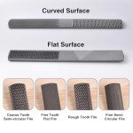 4-Way Wood Rasp Set for Carpentry Projects