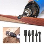 10-Piece Rotary Burr Set for Woodworking