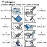 Tungsten Carbide Burr Rotary File 1/8 Shank
