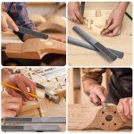 4-Way Wood Rasp Set for Carpentry Projects