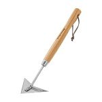 Berry&Bird Triangle Hand Hoe with Wooden Handle