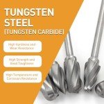 10-Piece Carbide Burr Set for Dremel Tools