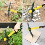 18-Inch Forged Steel Gardening Pickaxe Set