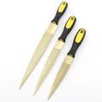 3-Piece Tapered Wood Rasp File Set