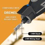 10-Piece Carbide Burr Set for Dremel Tools