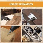 10-Piece Carbide Burr Set for Dremel Tools