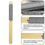 GOETOR Shoe Repair Rasp Tool Set with Handles