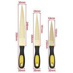 3-Piece Tapered Wood Rasp File Set