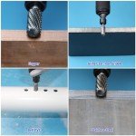 8-Piece Carbide Burr Set with Wood Base