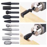5-Piece Steel Rotary Rasp File Set