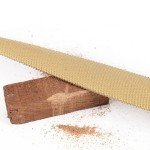 4pcs Golden Wood Rasp Double-Sided Woodworking Tools