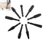 10pcs Rotary Burr Wood Carving Files Set
