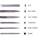 Fatmingo Mini Wood Rasp File Set - 6 Shapes