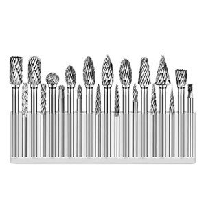 Tungsten Carbide Burr Set - 20 Piece Tool Set