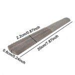 Honbay Half Round Wood Rasp File with Storage Bag