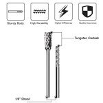 Tungsten Carbide Burr Set for Die Grinders - 20pcs