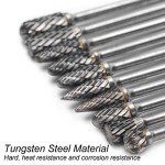 Tungsten Carbide Burr Set for Die Grinders - 20pcs