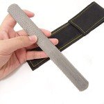 Honbay Half Round Wood Rasp File with Storage Bag