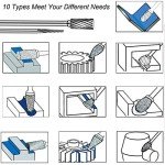 Tungsten Carbide Burr Set for Die Grinders - 20pcs