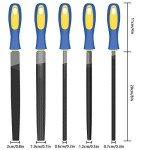 KALIM 5-Piece High Carbon Steel File Set