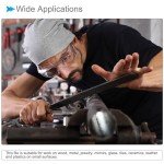 CoCud 12" Metal Half-Round File with Handle