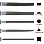 KALIM 5-Piece High Carbon Steel File Set