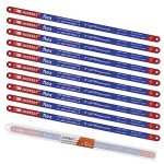 10-Pack High-Speed Hacksaw Replacement Blades - 12