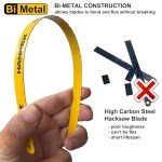 Hanpex Hacksaw Blade Set – 10 High-Speed Blades