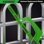 Viganoc 10" Bi-Metal Hacksaw Blades Set - 10 Pack