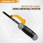 KATA Compact Hacksaw with Extra Flexible Blades