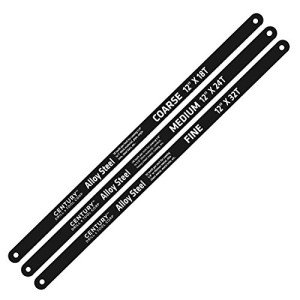 Century Drill High Carbon Steel Hacksaw Blades Set