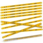 10-Pack Hanpex High Speed Hacksaw Blades