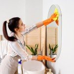 Reusable Non-Slip Rubber Kitchen Gloves - 4 Pairs