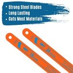 20-Pack Hacksaw Replacement Blades for Metal Cutting