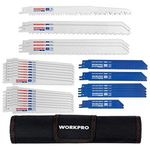32-Piece Reciprocating Saw Blade Set with Organizer