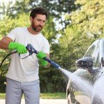 Reusable Non-Slip Rubber Kitchen Gloves - 4 Pairs