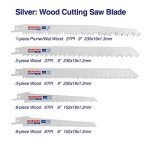 32-Piece Reciprocating Saw Blade Set with Organizer