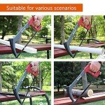 AIRAJ 12" Adjustable Hacksaw Frame with Blades