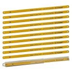 12-Inch Hacksaw Blades 24 TPI, 10-Pack