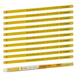 12” Bi-Metal Hacksaw Blades 32 TPI - 10 Pack