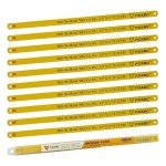 FOXBC 12" Bi-Metal Hacksaw Blades 10-Pack