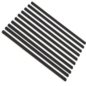 10 Pack Mini Hacksaw Blades - 6" Steel