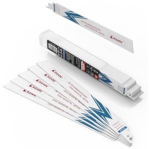 25 Pack 9-Inch Bi-Metal Reciprocating Saw Blades