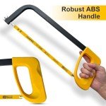 12-Inch Hacksaw Frame with Bi-metal Blade