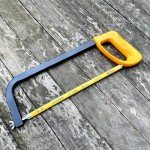 12-Inch Hacksaw Frame with Bi-metal Blade