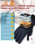 RIGWARL Waterproof Thermal Gloves for Extreme Cold